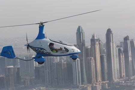 FLUG MIT EINEM GYROCOPTER (GYROCOPTER)